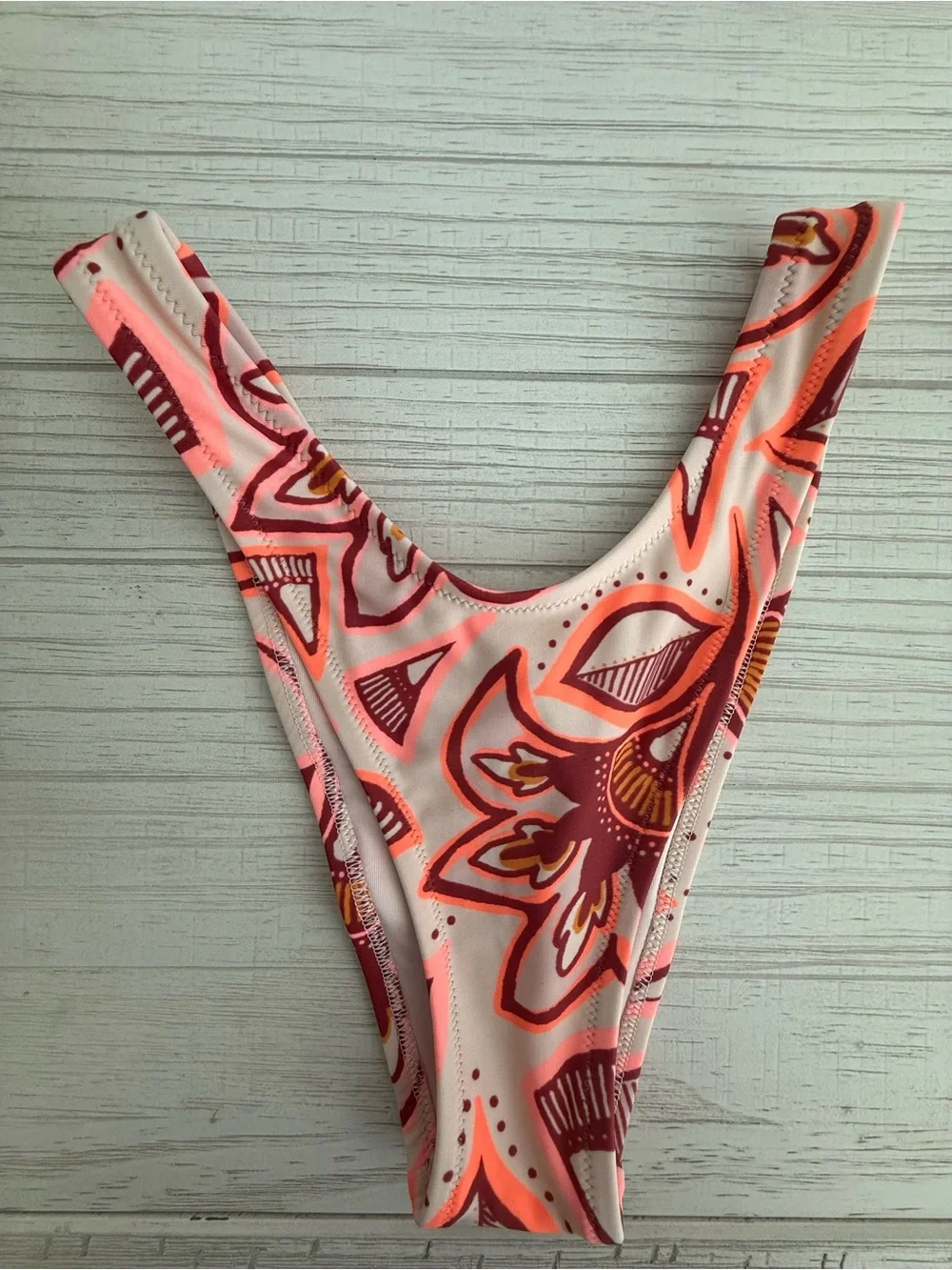 Aerie Swim Hi-Leg Cheeky Bikini Bottom Small